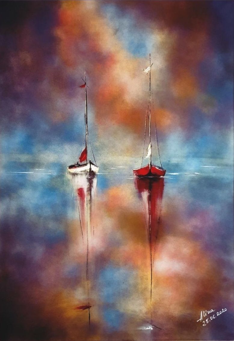 ArteDiAlina.com painting: Sound of silence